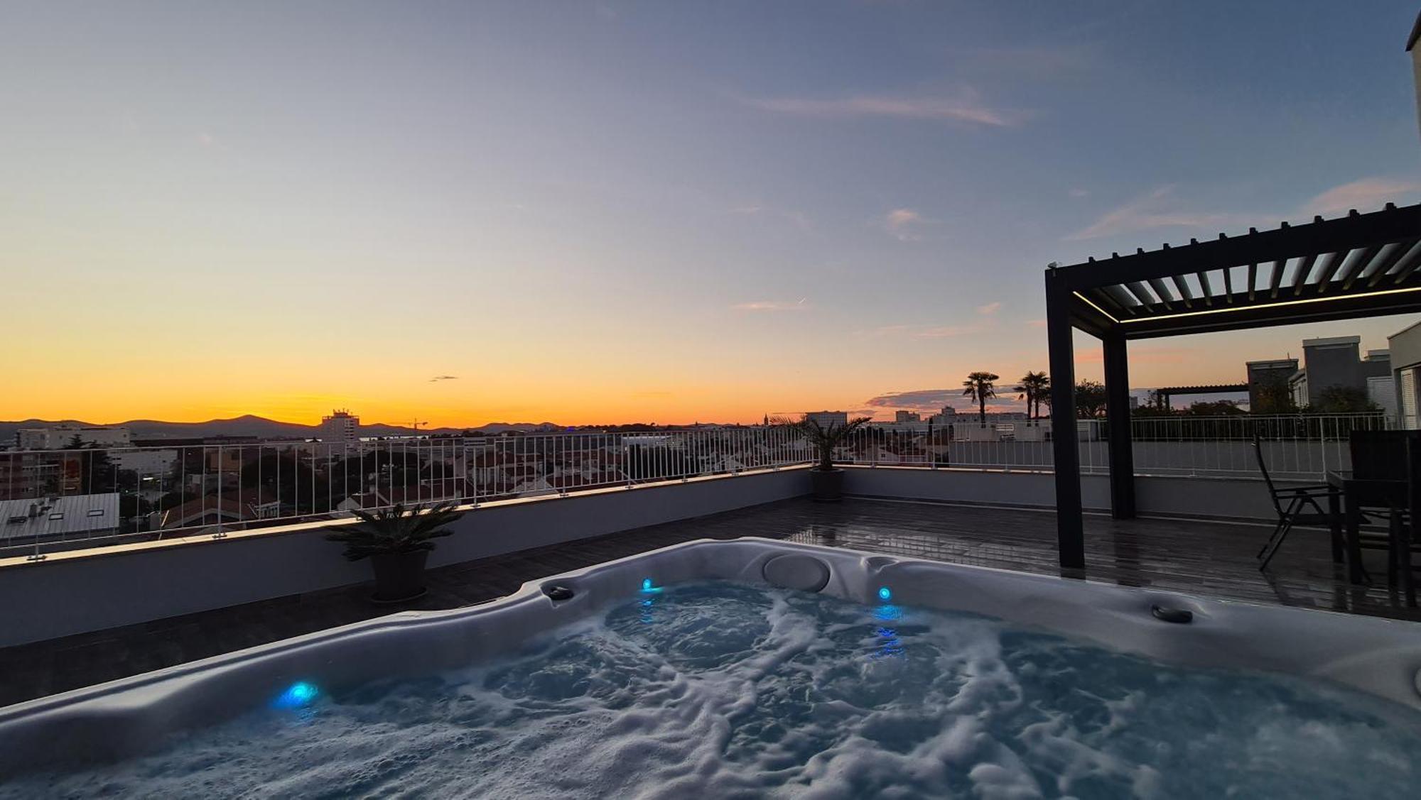 Zadar Sunset Penthouse With Spectacular View And Jacuzzi Appartement Buitenkant foto